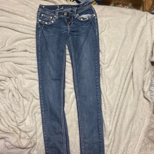 LA idol USA low waist jeans